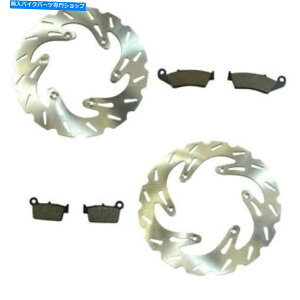 front brake rotor }nYZ250YZ250FptgAEF[ufBXNu[L[^[pbh2003-2006 Front & Rear Wave Disc Brake Rotor & Pads 2003-2006 for Yamaha YZ250 & YZ250F