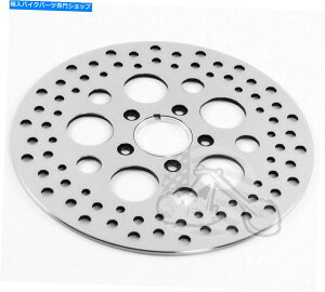 front brake rotor DNAꂽNO11.5 "u[L[^[OE 1984-2013n[[`bp[{o[ DNA Polished Chrome Front 11.5" Brake Rotor OE 1984-2013 Harley Chopper Bobber