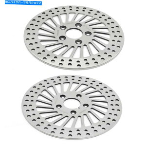 front brake rotor 11.5 "n[[X|[cX^[XLH 883XLH 1200 87-99̂߂̑O㕔u[LfBXN[^[ 11.5" Front Rear Brake Disc Rotors for Harley Sportster XLH 883 & XLH 1200 87-99