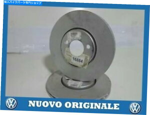 front brake rotor �y�A�t�����g�u���[�L�f�B�X�N�f�B�X�N�I���W�i��VW�S���t4 2000 Pair Front Brake Discs Pair Of Disc Original VW Golf 4 2000�y���s�A���i�z