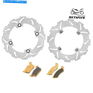 front brake rotor z_CR125R CR250R CR500R 1994 1993̂߂̑O㕔u[L[^[̃fBXNpbh Front Rear Brake Rotors Discs Pads For Honda CR125R CR250R CR500R 1992 1993 1994