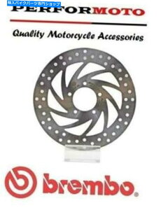 front brake rotor Brembo�A�b�v�O���[�h�t�����g�u���[�L�f�B�X�NAprilia 500�A�g�����e�B�b�NRT 01-04 Brembo Upgrade Front Brake Disc Aprilia 500 Atlantic Rt 01-04�y���s�A���i�z