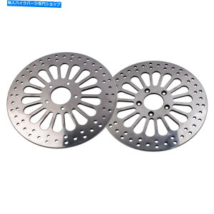 front brake rotor 2008-13c[O邽߂̃n[[_rbh\ptgu[L[^[fBXNfBXN111.8 1 Pair 11.8" Front Brake Rotor Disc Disk for Harley-Davidson for Touring 2008-13