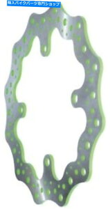 front brake rotor [X[VO[1711-1364] RFX[^[O[i`tg Moose Racing [1711-1364] RFX Rotors Green Natural Front