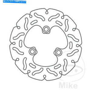 front brake rotor TRW�t�����g�u���[�L�f�B�X�NRAC���W�b�hMBK YQ 50 L�j�g���W���K�[45 km / h 2002 TRW Front Brake Disc RAC Rigid MBK YQ 50 L Nitro Jaguar 45 km/h 2002�y���s�A���i�z