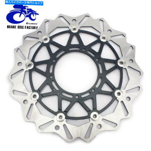 front brake rotor CRF250R CRF450R 320mm̓̃tgu[LfBXN[^[CRF450X CRF250R CRF450R 320mm Oversize Front Brake Disc Rotor for Honda CRF250X CRF450X