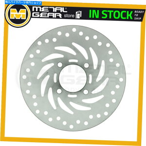 front brake rotor �z���_AFS 110 2 SH I Wave 2012 2013 2014�̂��߂̃��^���M�A�u���[�L�f�B�X�N�̐��� MetalGear Brake Disc Front Right for HONDA AFS 110 2 SH I Wave 2012 2013 2014�y���s�A���i�z