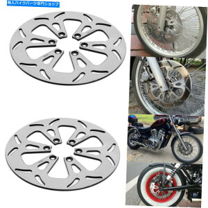 front brake rotor ��ؐN����1400 VS1400GLP 1987-2009�p�t�����g���A�u���[�L�f�B�X�N���[�^�[1988 Front Rear Brake Disc Rotors for SUZUKI Intruder 1400 VS1400GLP 1987-2009 1988�y���s�A���i�z