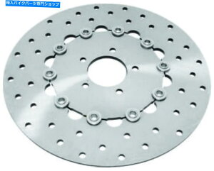 front brake rotor X|[NzC[̂߂̃n[hhCuOEX^C̃tgu[L[^[11-077n[[_Ci HardDrive OE Style Front Brake Rotor for Spoked Wheels 11-077 Harley Dyna