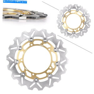 front brake rotor }nMT-03 ABS 320 YZF R3 / R25 320 XSR900 850p1×S[htgu[LfBXN[^[ 1×Gold Front Brake Disc Rotor For Yamaha MT-03 ABS 320 YZF R3/R25 320 XSR900 850
