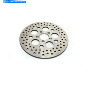 front brake rotor GfubNO11.5C`XeXhu[L[^[ - 44156-00 Edelbrock Front 11.5 in. Stainless Drilled Brake Rotor - 44156-00