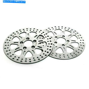 front brake rotor 11.5 "前衛&リアブレーキローターSportster XL1200 XL883カスタムDYNAワイドグライドFXD 11.5" Front & Rear Brake Rotor Sportster XL1200 XL883 Custom Dyna Wide Glide FXD