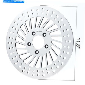 front brake rotor 11.8 "n[[c[O[ĥ߂̃tgu[L[^[tBbg2008-2021 11.8" Front Brake Rotor Fit For Harley Touring Road King Street Glide 2008-2021