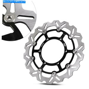 front brake rotor �t�����g�u���[�L�f�B�X�N���[�^�[�p�b�h�X�e�����X�X�`�[���t�B�b�g�X�Y�LDRZ SM 400 2005-2008 2009 Front Brake Disc Rotors Pad Stainless Steel Fit Suzuki DRZ SM 400 2005-2008 2009