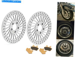 front brake rotor Electra Glide Ultra Classic 00-0711.5C`tgu[L[^[pbhZbg For Electra Glide Ultra Classic 00-07 Polished 11.5" Front Brake Rotors Pads Set