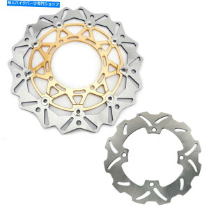 front brake rotor RMX450Z 13-17 Suzuki RMZ450 05-21 RMZ250 07-21�pRMX450Z 13-17 320mm�t�����g���A�u���[�L���[�^�[ RMX450Z 13-17 320mm Front Rear Brake Rotors For Suzuki RMZ450 05-21 RMZ250 07-21�y���s�A���i�z