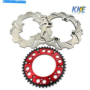 front brake rotor CRF250R CRF450R CRF250X CRF450X CRF450X̂߂KKE 52TXvPbgOfBXN[^[ KKE 52T Sprocket Front Rear Disc Rotor For CRF250R CRF450R CRF250X CRF450X CR125