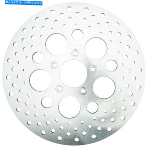 front brake rotor n[hhCuXeXhtg[^[11.5 "11-070 Harddrive Stainless Drilled Front Rotor 11.5" 11-070