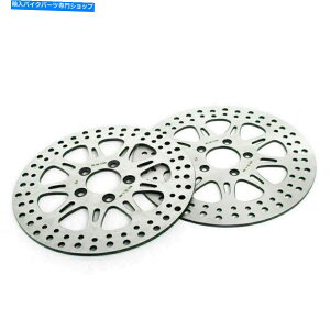 front brake rotor �t�����g���A�u���[�L�f�B�X�N���[�^�[Fatboy Heritage Softail Flstn Slim 15-17 DYNA FXDB Front Rear Brake Discs Rotors Fatboy Heritage Softail FLSTN Slim 15-17 Dyna FXDB�y���s�A���i�z