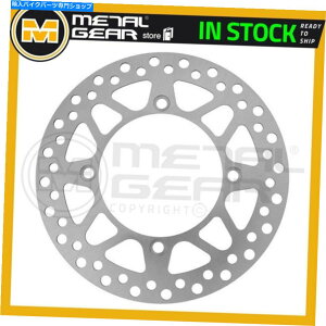 front brake rotor ���^���M�A�u���[�L�f�B�X�N���[�^�[�t�����gL���DR 250 S190 S1990 1990 1993 1993 MetalGear Brake Disc Rotor Front L for SUZUKI DR 250 S 1990 1991 1992 1993�y���s�A���i�z