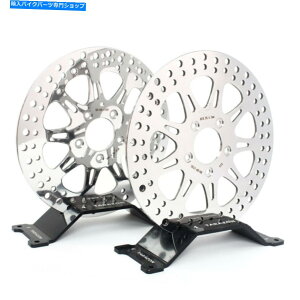 front brake rotor ꂽtgAu[L[^[11.5 "Susfail Heritage Fatboy Deluxe Flstn Polished Front & Rear Brake Rotors 11.5" Softail Heritage Fatboy Deluxe FLSTN