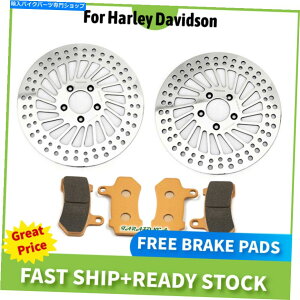 front brake rotor Polish 11.8 "�t�����g�u���[�L���[�^�[�p�b�h�c�[�����O08-13 Electra Glide Flhr Fltrx Flhx Polish 11.8" Front Brake Rotors Pads Touring 08-13 Electra Glide FLHR FLTRX FLHX