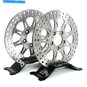 front brake rotor 11.5 "tgAu[LfBXN[^[̂߂̃tfXNf̂߂̃[^[fat both 00-14 11.5" Front Rear Brake Disc Rotor for Softail FLSTN Deluxe FLSTF Fat Boy 00-14