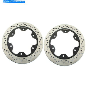 front brake rotor �z���_VF700S Saber 82-85 VF1100S V65 Saber 1984-85�p���E���h�t�����g�u���[�L���[�^�[ Round Front Brake Rotors for Honda VF700S Sabre 82-85 VF1100S V65 Sabre 1984-85