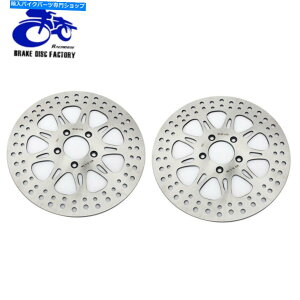 front brake rotor 11.8 "�t�����g�u���[�L�f�B�X�N���[�^�[�c�[�����O�X�g���[�g�O���C�h�g���O���C�h�E���g���N���V�b�N08-13 11.8" Front Brake Disc Rotors Touring Street Glide Tri Glide Ultra Classic 08-13