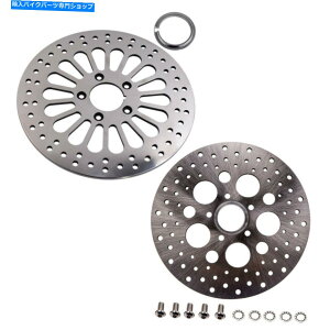 front brake rotor 111.5 "292 mmOʁAu[L[^[fBXNfBXNXeX| 1 Pair 11.5" 292 mm Front & Rear Brake Rotor Disc Disk Stainless Steel