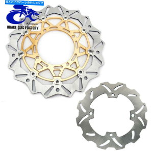 front brake rotor 05-21 RMZ450 320mm�O���㕔���A�u���[�L���[�^�[�f�B�X�NRMX450Z 05-21 RMZ450 320mm Front Rear Brake Rotors Discs For Suzuki RMZ250 07-21 RMX450Z�y���s�A���i�z