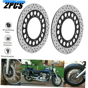 front brake rotor }n[hX^[ptgu[L[^[XV1600 XV1700 Silverado V-STAR XVS 1100 Front Brake Rotors for Yamaha Road Star XV1600 XV1700 Silverado V-Star XVS 1100