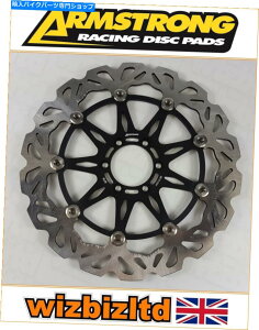 front brake rotor DUCATI MONSTER 900 IE 2000-2001 [�A�[���X�g�����O�t�����g�u���[�L�f�B�X�N] [�u���b�NRFW�V���[�Y] Ducati Monster 900 ie 2000-2001 [Armstrong Front Brake Disc] [Black RFW-Series]�y���s�A���i�z