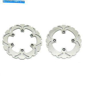 front brake rotor Wave 296mm�O��240mm���A�u���[�L�f�B�X�N���[�^�[�p���[�^�[for Honda CB500 1997-2003 2001 02 WAVE 296mm Front 240mm Rear Brake Discs Rotors for Honda CB500 1997-2003 2001 02