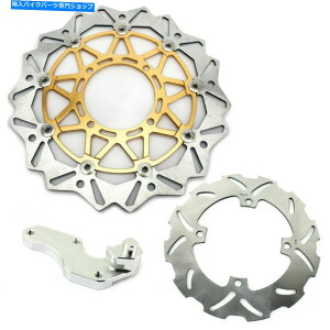 front brake rotor 320mmO㕔u[LfBXN[^[A_v^KX250F 04-05 KX125 KX250 For Kawasaki 320mm Front Rear Brake Disc Rotors Adapter KX250F 04-05 KX125 KX250