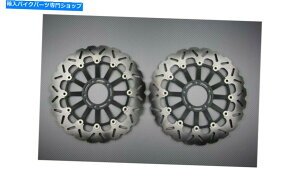 front brake rotor �t�����g�E�F�[�u�u���[�L�f�B�X�N�y�A330mm Ducati SBK 848 Evo Corse Special Edition 2012 Front Wave Brake Discs Pair 330mm DUCATI SBK 848 EVO CORSE SPECIAL EDITION 2012�y���s�A���i�z