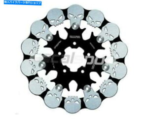 front brake rotor Galfer Skull�̃t�����g�u���[�L�f�B�X�N���[�^�[�n�[���[�_�r�b�h�\��HD Flstfi Fat Boy 2007 1450 Galfer Skull Front Brake Discs Rotor Harley Davidson HD FLSTFi Fat Boy 2007 1450�y���s�A���i�z