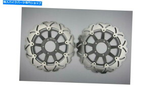 front brake rotor �t�����g�E�F�[�u�u���[�L�f�B�X�N�y�A320mm Ducati�}���`�X���X���_MTS 1200 Enduro 2016-2018 Front Wave Brake Discs Pair 320mm DUCATI MULTISTRADA MTS 1200 ENDURO 2016-2018