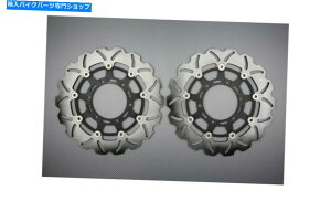 front brake rotor AVDBtgEF[uu[LfBXÑyA310mm؃J^i100019-2020 Pair of AVDB Front Wave Brake Discs Rotors 310mm SUZUKI KATANA 1000 2019-2020