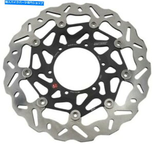 front brake rotor SK2�֊s�t���[�e�B���O�t�����g�E�u���[�L���[�^�[296mm WK123R 675 SK2 Contour Floating Front Right Brake Rotor 296mm WK123R For Street Triple 675�y���s�A���i�z