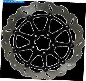 front brake rotor �K���t�@�[OS�E�F�[�u�t�����g�u���[�L���[�^�[�u���b�N13 DF680CWSX-B Galfer OS Wave Front Brake Rotor Black 13 DF680CWSX-B�y���s�A���i�z