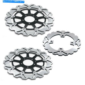 front brake rotor Ninja ZX10RR ZX-10RR 2017N㏸OAu[L[^[fBXNpt[eBO Ninja ZX10RR ZX-10RR 2017-up Front Rear Brake Rotors Discs Floating for Kawasaki
