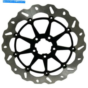 front brake rotor �M�����t�@����g�t�����g�u���[�L���[�^�[ - �u���b�N - 13 DF680CWSX-B Galfer Oversize Wave Front Brake Rotor - Black - 13 | DF680CWSX-B�y���s�A���i�z
