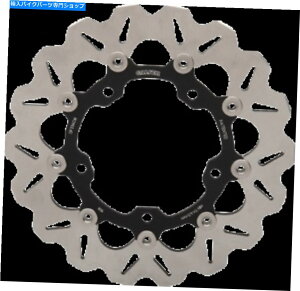front brake rotor �K���t�@�[�E�F�[�u�u���[�L���[�^�[�t�����gDF334CW Galfer Wave Brake Rotor Front DF334CW