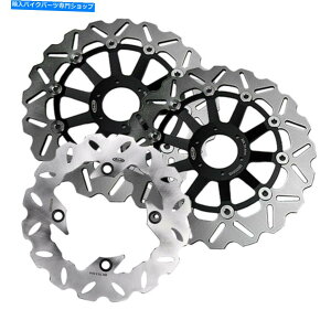 front brake rotor 2×�t�����g���A�u���[�L�f�B�X�N���[�^�[�t�B�b�g�z���_CBR 600 95-1998 F3 900RR 1994-1997 2 x Front Rear Brake Disc Rotors Fit Honda CBR 600 95-1998 F3 900RR 1994-1997�y���s�A���i�z