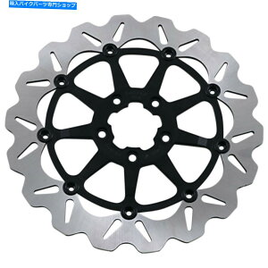 front brake rotor �M�����t�@�[����g�t�����g�u���[�L���[�^�[ - �u���b�N - 12.5 DF680CWS-B Galfer Oversize Wave Front Brake Rotor - Black - 12.5 | DF680CWS-B�y���s�A���i�z