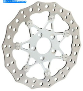 front brake rotor Arlen Ness 33-10102-202t[eBOu[L[^[11.8inN[| 1710-3316 Arlen Ness 33-10102-202 Floating Brake Rotor 11.8in Chrome | 1710-3316