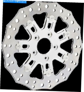 front brake rotor Arlen Ness 7ouc[s[Xt[eBOtg[^[ - N11.8 "33-10302-202 Arlen Ness 7-Valve Two-Piece Floating Front Rotor - Chrome 11.8" 33-10302-202
