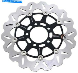 front brake rotor Galfer Standard�t���[�e�B���O�E�F�[�u�u���[�L���[�^�[�t�����g#DF337CW�̓X�Y�L�t�B�b�g Galfer Standard Floating Wave Brake Rotor Front #DF337CW fits Suzuki�y���s�A���i�z