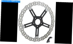 front brake rotor Arlen Ness 15 "rbOu[LMUMUt[eBO[^[Lbg06-17 Dyna wX|[NzC[ Arlen Ness 15" Big Brake Jagged Floating Rotor Kit Left 06-17 Dyna W Spoke Wheel